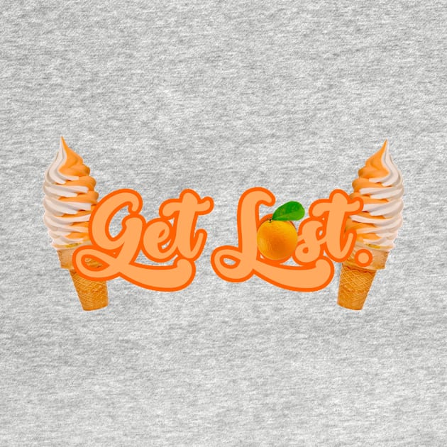 ORANGE SWIRL LOGO by Nick Mantuano Art